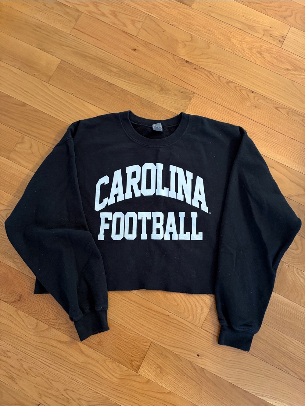 Carolina Football cropped sweatshirt crewneck